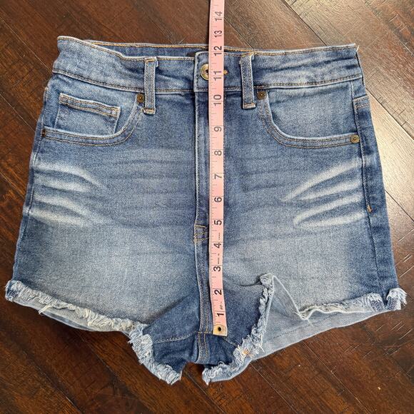 Kendall + Kylie Drifter High Rise Denim Shorts Size 5/27 - Picture 6 of 8